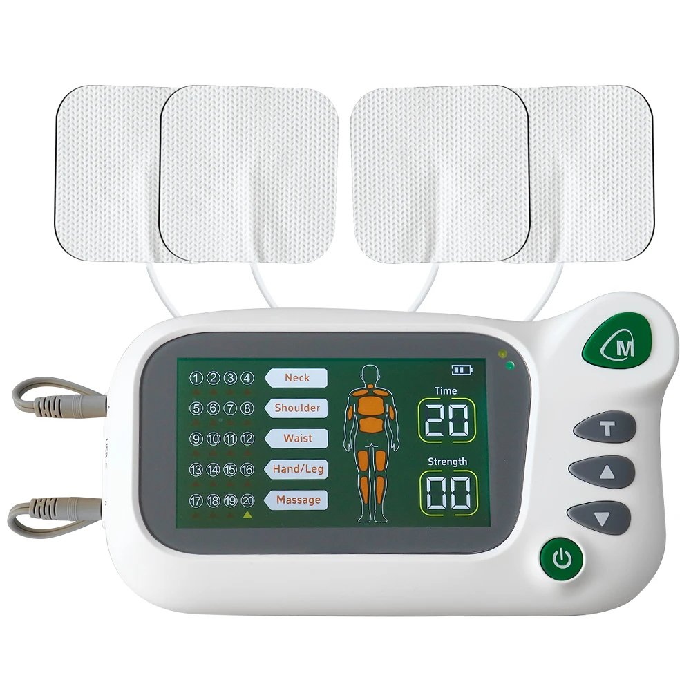 20 Modes EMS Electric Muscle Stimulator Professional Dual Output Physiotherapy Massage Device TENS Pulse Electrostimulator
20 Modes EMS Electric Muscle Stimulator Professional Dual Output Physiotherapy Massage Device TENS Pulse Electrostimulator
