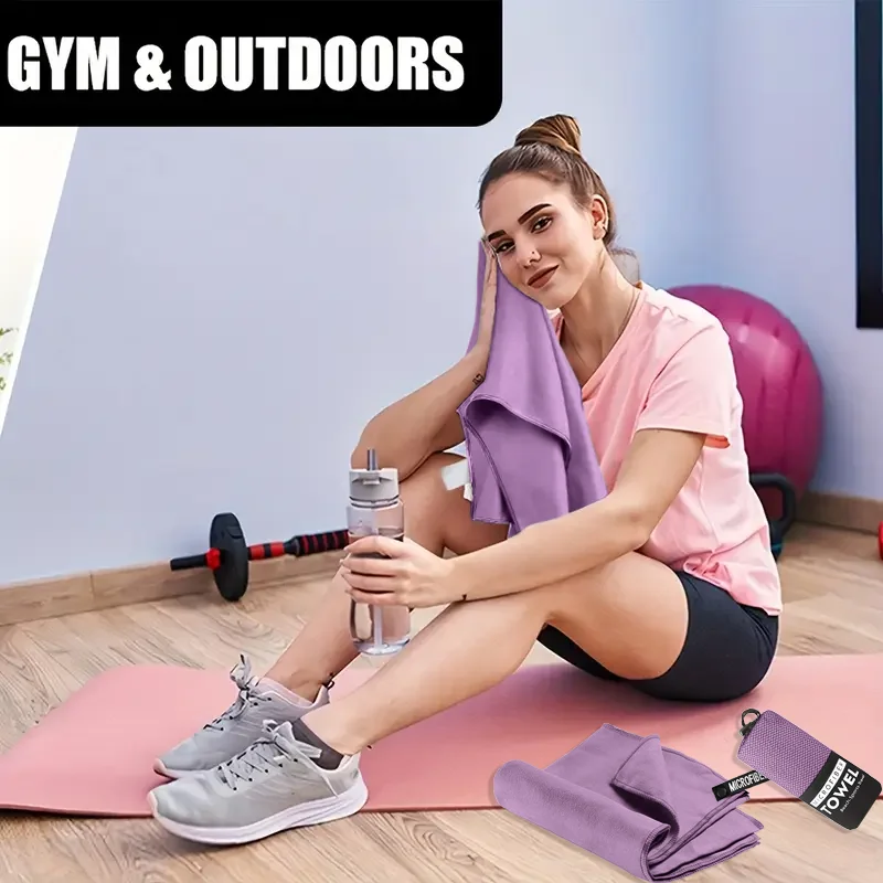 Outdoor Sports Quick-Drying Swimming Pool Towel, Microfiber Camping Towel, 40x60/40x80/60x80cm, Lightweight Fitness Towel
Outdoor Sports Quick-Drying Swimming Pool Towel, Microfiber Camping Towel, 40x60/40x80/60x80cm, Lightweight Fitness Towel