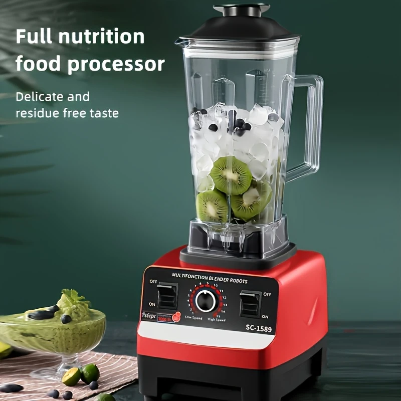 110V High-Speed Compact RV Blender - Smoothie Maker, Ice Crusher, Grinder, Durable Space-Saving PP Design for Small Kitchens, Ca
110V High-Speed Compact RV Blender - Smoothie Maker, Ice Crusher, Grinder, Durable Space-Saving PP Design for Small Kitchens, Ca