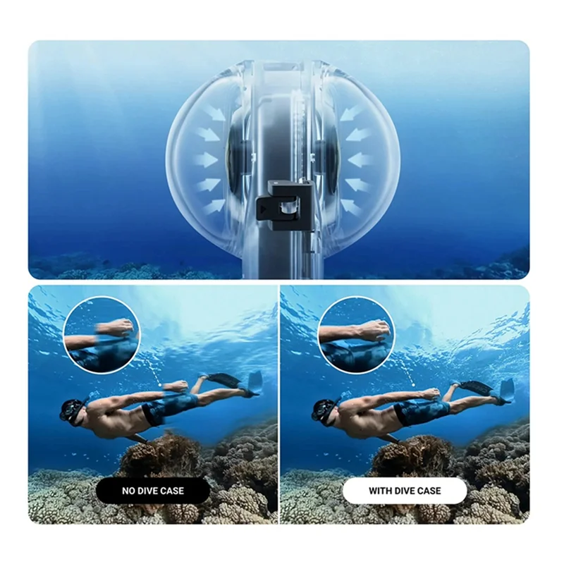 Для Insta360 X3 полностью невидимый водонепроницаемый корпус, многофункциональный удобный портативный прозрачный практичный корпус для дайвинга
Для Insta360 X3 полностью невидимый водонепроницаемый корпус, многофункциональный удобный портативный прозрачный практичный корпус для дайвинга
