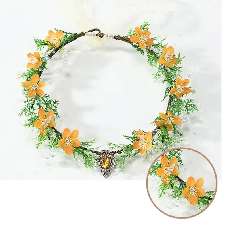 31BF Adjustable Fabric Flower Headbands Lightweight Design Photography Cosplay Accessory
31BF Adjustable Fabric Flower Headbands Lightweight Design Photography Cosplay Accessory