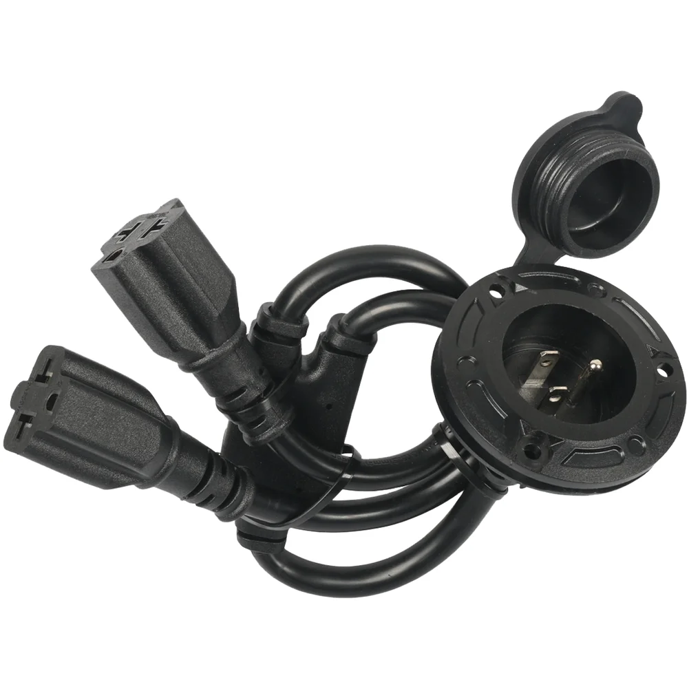 515CM 20Amp RV Power Inlet Splitter With Overload For Trailers Motorhomes Supports Both 15A And 20A Devices For Versatile Power
515CM 20Amp RV Power Inlet Splitter With Overload For Trailers Motorhomes Supports Both 15A And 20A Devices For Versatile Power
