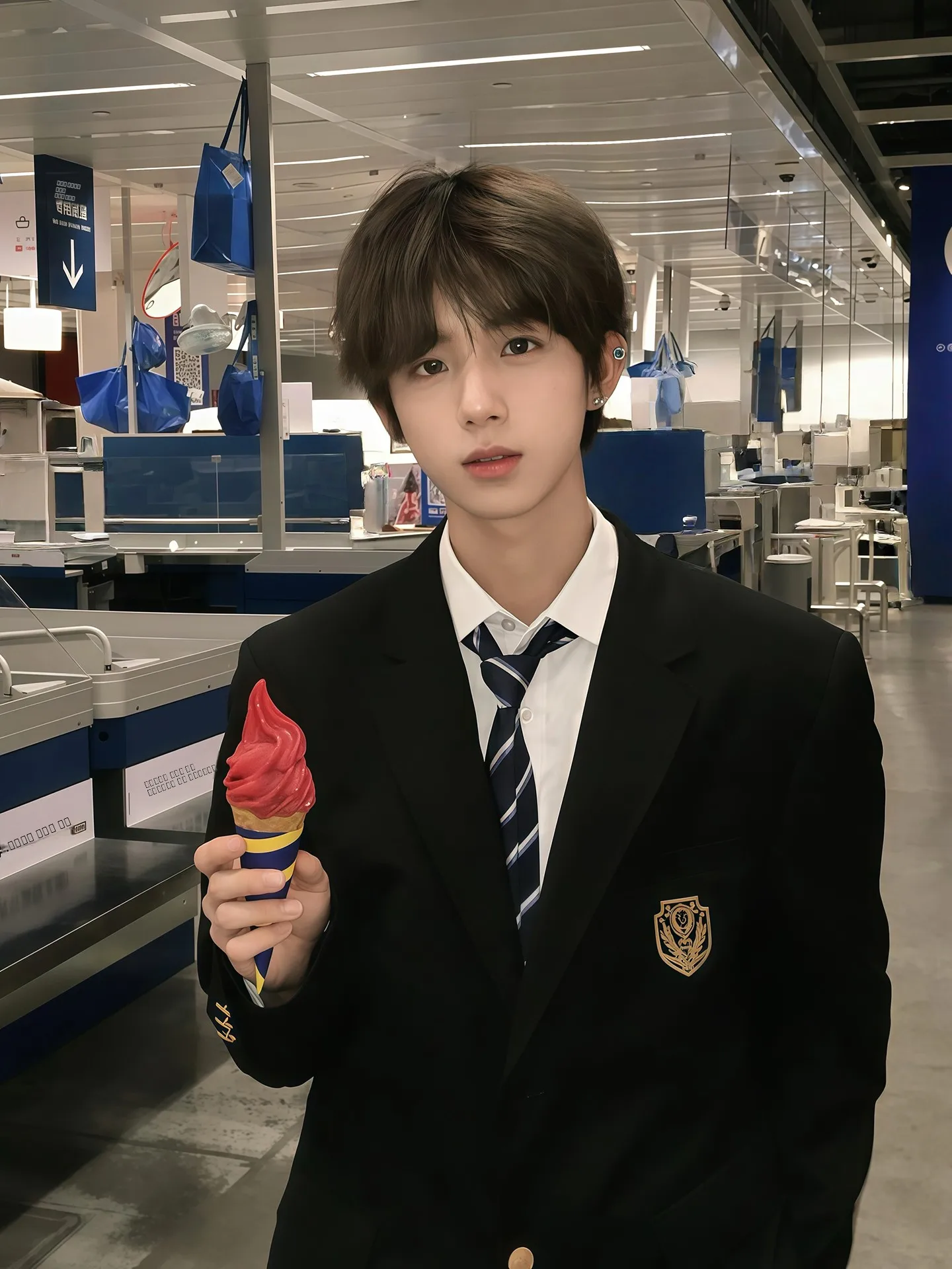 Youthful Ivy League Sle Men's Suit Jaet School orm Adult Ceremony JK orm Formal Wear High School Model Western Wear
Youthful Ivy League Sle Men's Suit Jaet School orm Adult Ceremony JK orm Formal Wear High School Model Western Wear