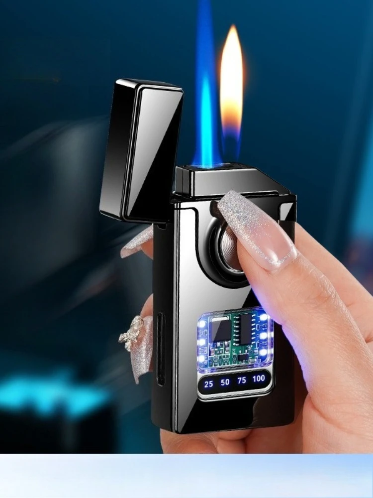 Smart Voice-Activated Dual Flame Lighter 5-in-1 Smart Ignition Butane Lighter with LED Power Display,Unique Tech Gadget Gift
Smart Voice-Activated Dual Flame Lighter 5-in-1 Smart Ignition Butane Lighter with LED Power Display,Unique Tech Gadget Gift