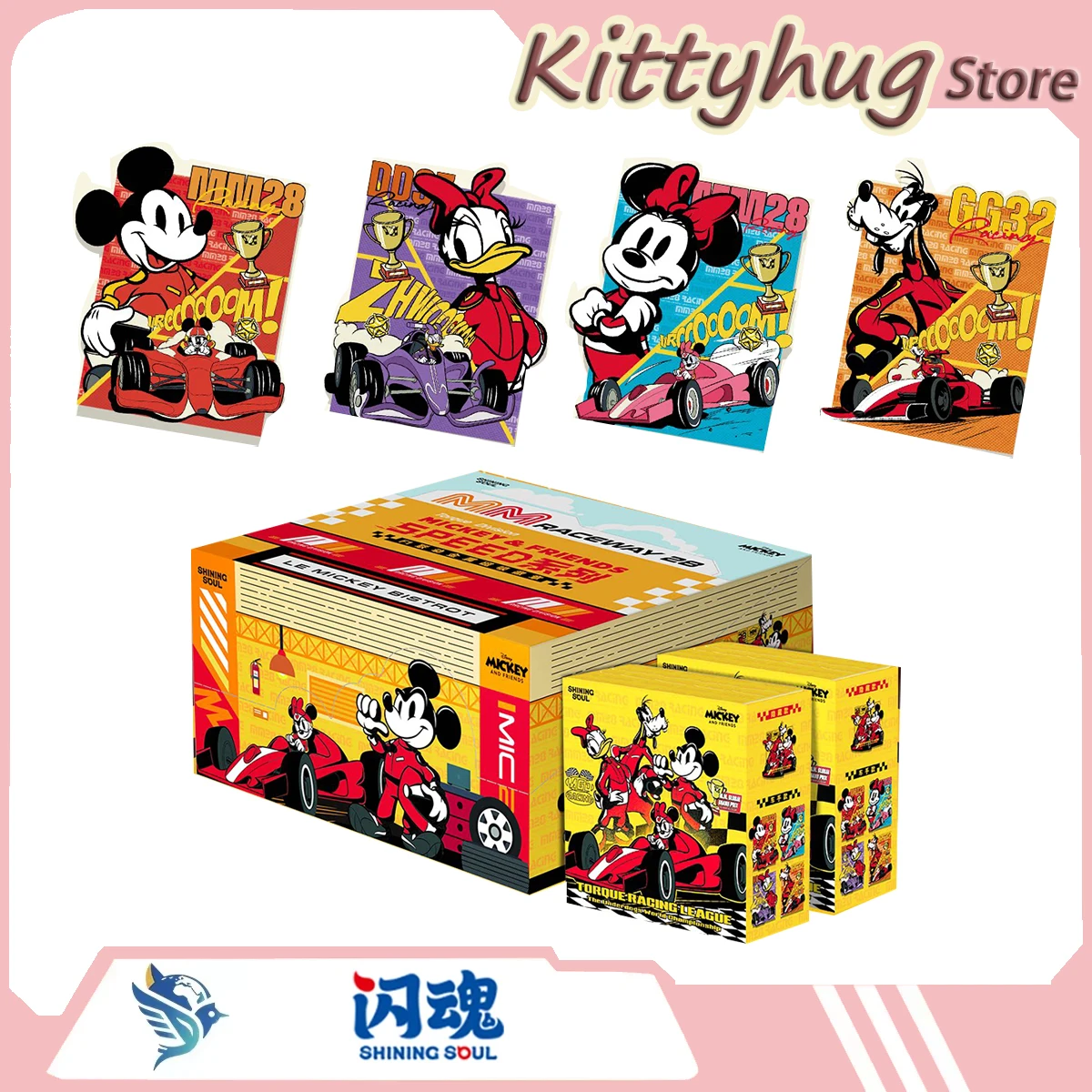 shining soul Disney Mickey and Friends SPEED Series Mickey Racing Car Metal magnetic badge gift for toy Children's gifts
shining soul Disney Mickey and Friends SPEED Series Mickey Racing Car Metal magnetic badge gift for toy Children's gifts