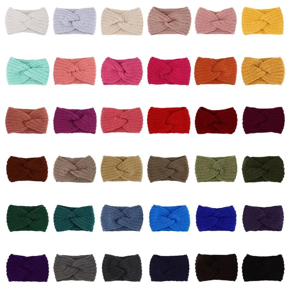 Winter Knit Ear Warmers for Women & Girls, Bulk Pack of 36, Colorful Thick Headbands for Cold Weather
Winter Knit Ear Warmers for Women & Girls, Bulk Pack of 36, Colorful Thick Headbands for Cold Weather