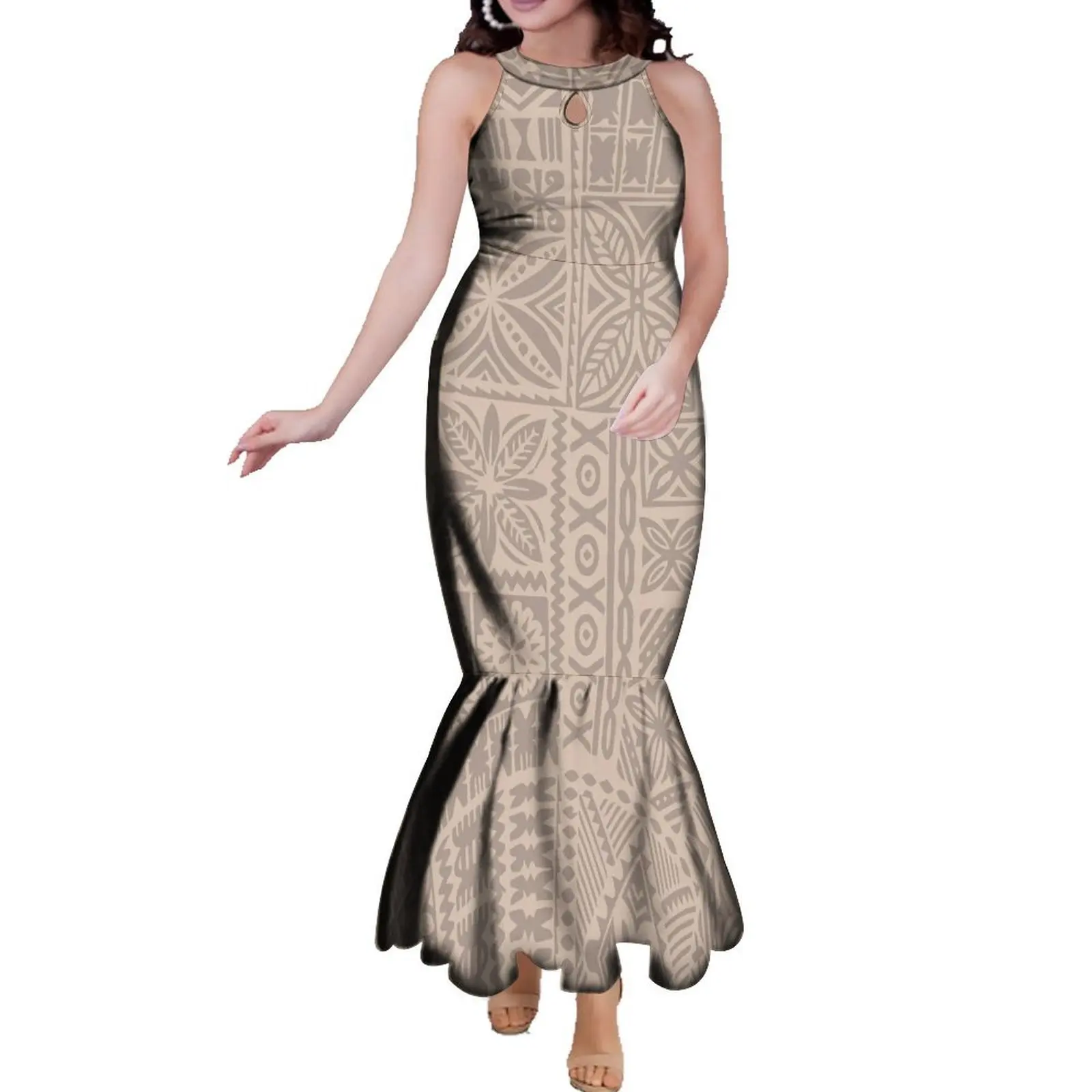 Multilevel Design Elegant And High-Quality Women Puletasi Dress An Ankle-Length Dress Fish Tail Design Sleeveless Long Dress
Multilevel Design Elegant And High-Quality Women Puletasi Dress An Ankle-Length Dress Fish Tail Design Sleeveless Long Dress
