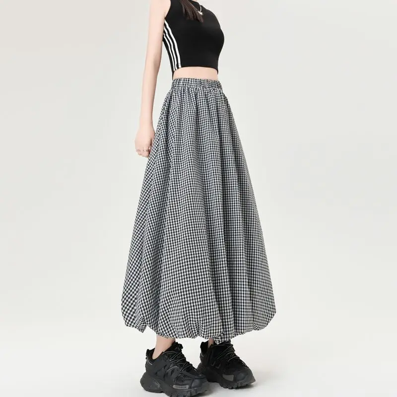 Wedbleser Korean Casual 2025 Summer New Checkered Flower Bud Medium Long Skirt Girls Korean Version Half Skirts
Wedbleser Korean Casual 2025 Summer New Checkered Flower Bud Medium Long Skirt Girls Korean Version Half Skirts
