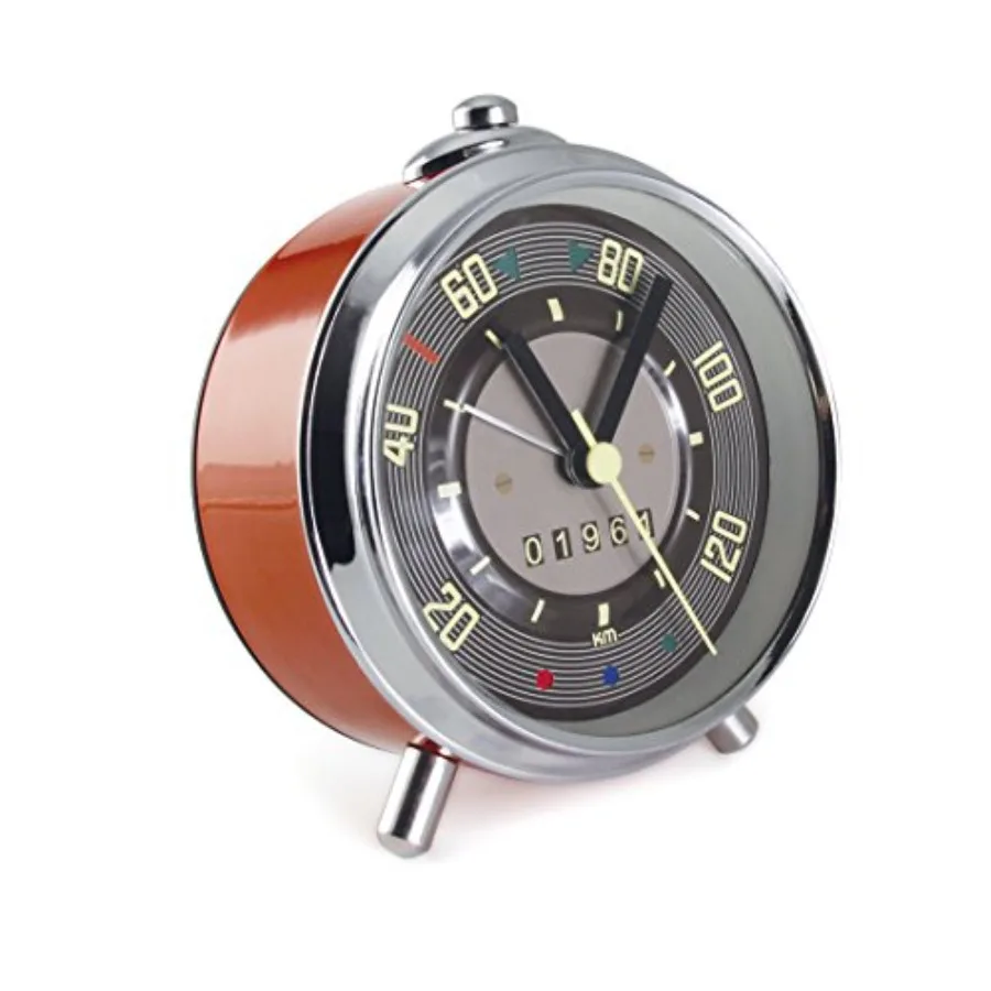 VW Collection - Volkswagen Alarm Clock Timepiece in Speedometer Design from T1 Bus Speedometer/Red
VW Collection - Volkswagen Alarm Clock Timepiece in Speedometer Design from T1 Bus Speedometer/Red