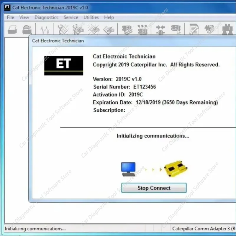 Программное обеспечение Cat ET 3 (Cat ET Software) для 2019C Cat ET, активация на один ПК
Программное обеспечение Cat ET 3 (Cat ET Software) для 2019C Cat ET, активация на один ПК