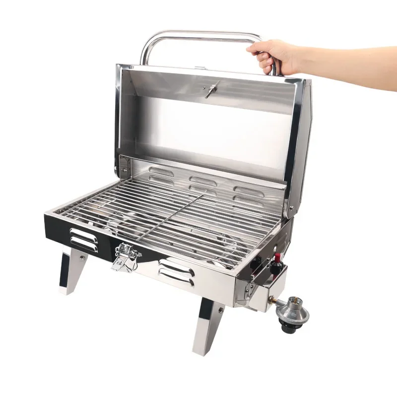 Yacht BBQ Stainless Steel Outdoor Boat Grill Gas Cassette Stove with Rod Seat Insert Rod Marine BBQ Grill
Yacht BBQ Stainless Steel Outdoor Boat Grill Gas Cassette Stove with Rod Seat Insert Rod Marine BBQ Grill