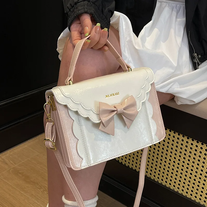 HAEX Kawaii Women Handbags 2025 Fashion Patchwork Flip Flap Candy Color Lolita Crossbody Shoulder Bags Dopamine JK Bolso Mujer
HAEX Kawaii Women Handbags 2025 Fashion Patchwork Flip Flap Candy Color Lolita Crossbody Shoulder Bags Dopamine JK Bolso Mujer