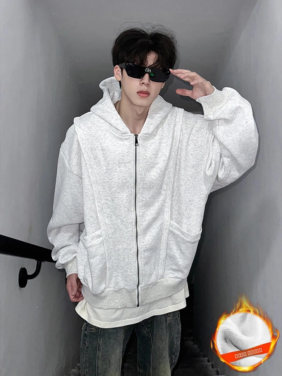 American Sle Thiened Fce Hoodie Men's Autumn Winter Warm Thiened Hooded Sweatirt Casual Comfortable Breathable
American Sle Thiened Fce Hoodie Men's Autumn Winter Warm Thiened Hooded Sweatirt Casual Comfortable Breathable