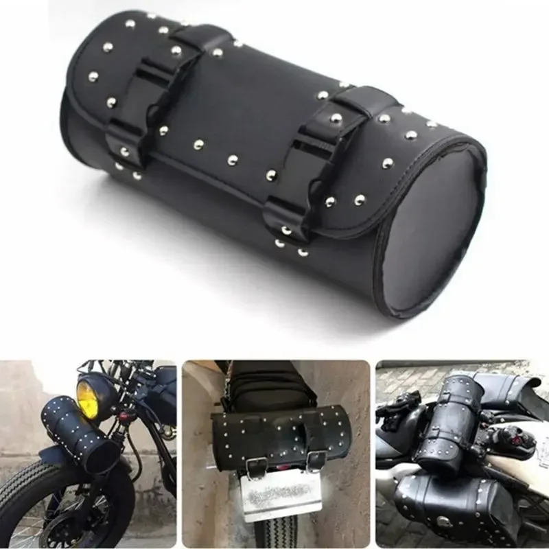 Black Motorcycle Tool Bag Front Fork Handlebar Saddlebag Roll Barrel Racing Tail Barrel Storage
Black Motorcycle Tool Bag Front Fork Handlebar Saddlebag Roll Barrel Racing Tail Barrel Storage
