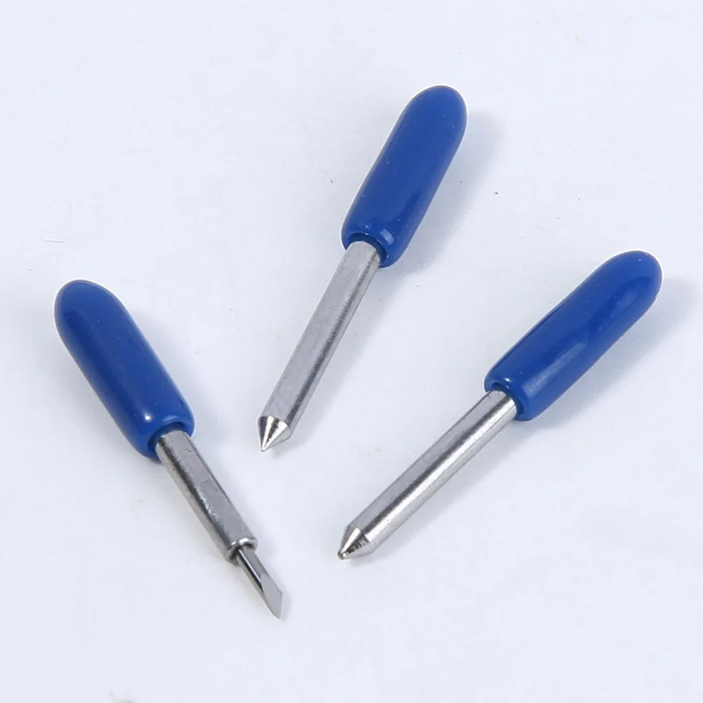 50Pcs Replacement Blades for Vinyl Plotter Cutter Fine Workmanship Tungsten Steel Lettering Cutting Tool Fluently Cut Projects
50Pcs Replacement Blades for Vinyl Plotter Cutter Fine Workmanship Tungsten Steel Lettering Cutting Tool Fluently Cut Projects