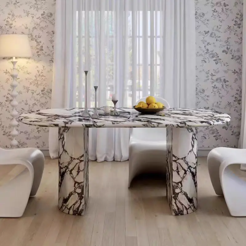 Household Oval Designer Dining Room Marble Dining Table Rectangle Large Board Table Premium Table
Household Oval Designer Dining Room Marble Dining Table Rectangle Large Board Table Premium Table