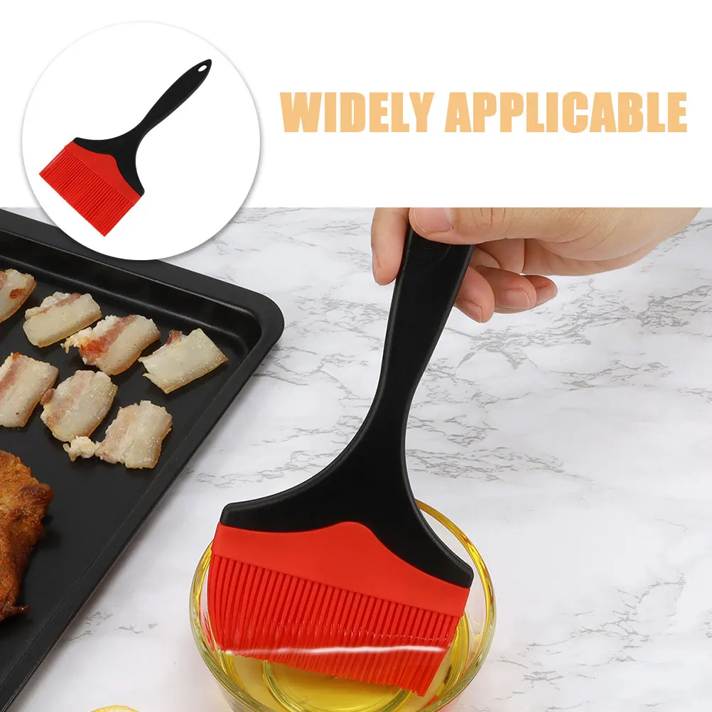Silicone Basting Brush for BBQ Meat Pastry Cakes Sauce Spreader Kitchen Tool BBQ Brush Wide Head Oil Spreading Grilling Utensil
Silicone Basting Brush for BBQ Meat Pastry Cakes Sauce Spreader Kitchen Tool BBQ Brush Wide Head Oil Spreading Grilling Utensil