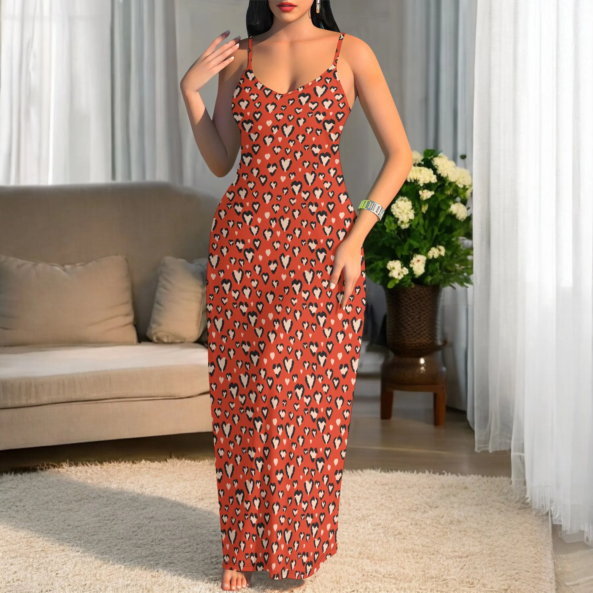 Women's Leopard Print Maxi Dress Sexy Stylish Spaghetti Strap for Casual Elegance and Comfort
Women's Leopard Print Maxi Dress Sexy Stylish Spaghetti Strap for Casual Elegance and Comfort