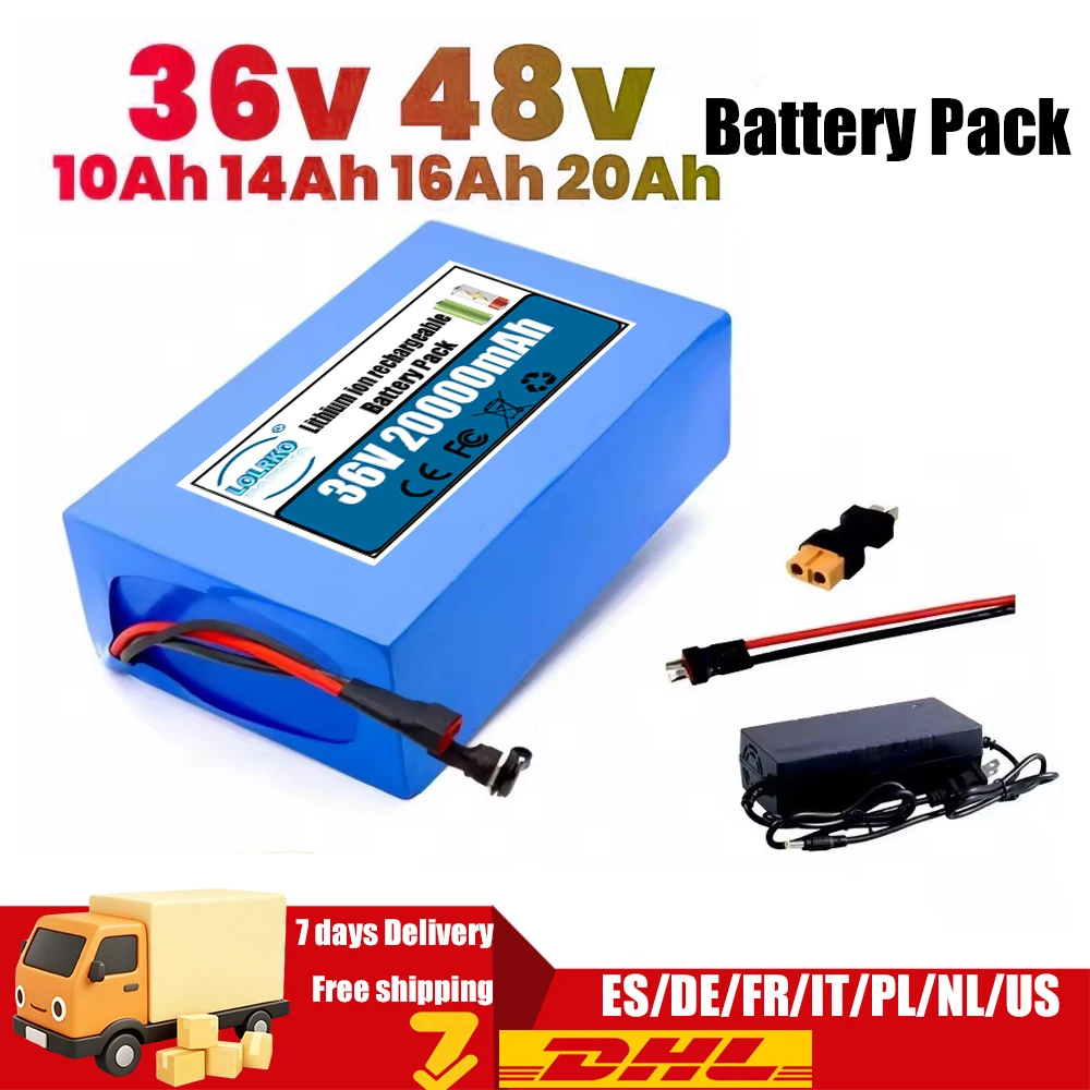 36V 25Ah Electric motors Lithium Battery Pack 48V Li ion motorcycle electric Battery for motors Scooter Motorcycle with Charger
36V 25Ah Electric motors Lithium Battery Pack 48V Li ion motorcycle electric Battery for motors Scooter Motorcycle with Charger