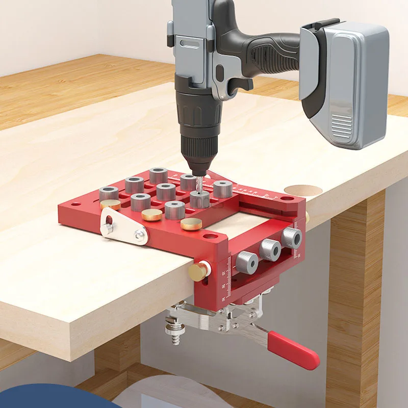 Heavy Duty Punching Locator Woodworking 3-in-1 Hinge Positioning Puncher Multifunctional Furniture Connector Punching DIY Tools
Heavy Duty Punching Locator Woodworking 3-in-1 Hinge Positioning Puncher Multifunctional Furniture Connector Punching DIY Tools
