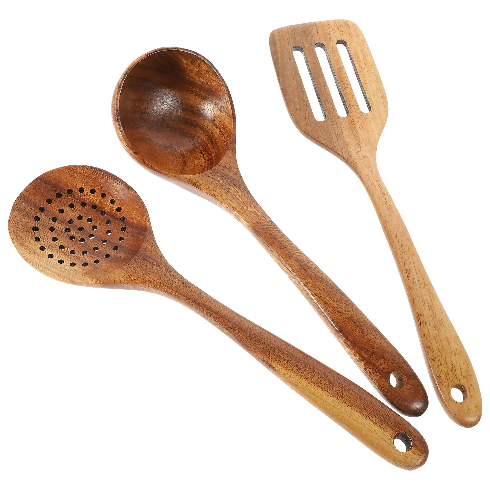 3pcs Non Stick Pan Wooden Utensils Set Handle Soup Spoon Colander Shovel Kitchen Tools for Cooking Stir Fry Wood
3pcs Non Stick Pan Wooden Utensils Set Handle Soup Spoon Colander Shovel Kitchen Tools for Cooking Stir Fry Wood