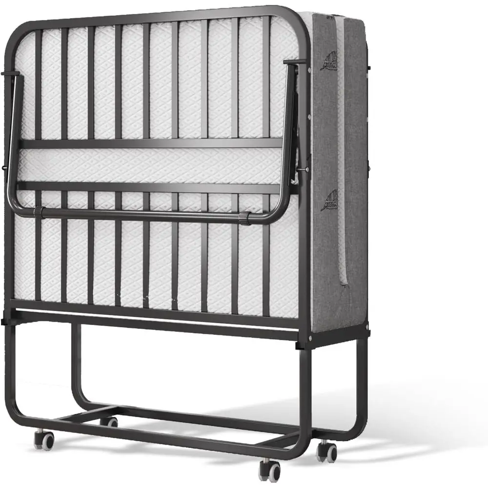 Luxury Oversized 75x46 Inch Bed with 5 Memory Foam Mattress and Metal Storage
Luxury Oversized 75x46 Inch Bed with 5 Memory Foam Mattress and Metal Storage