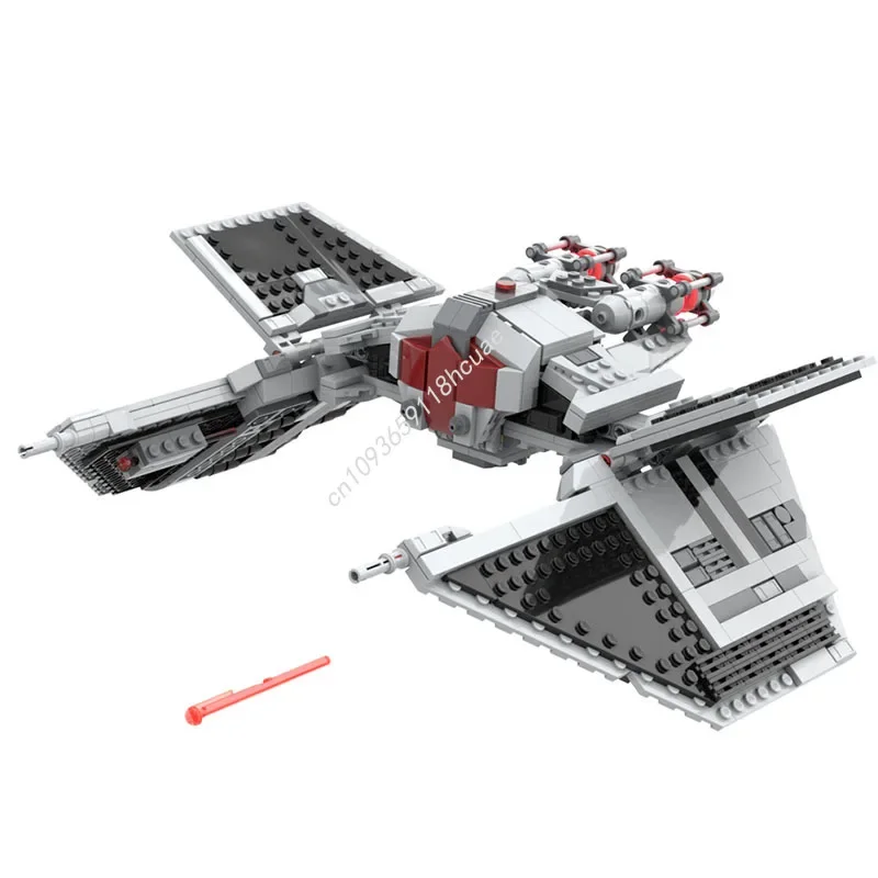 682pcs MOC SupremacyClass Starfighter Star Battle Model Building Blocks Education Assemble Brick Modular Toys Festival Gifts
682pcs MOC SupremacyClass Starfighter Star Battle Model Building Blocks Education Assemble Brick Modular Toys Festival Gifts