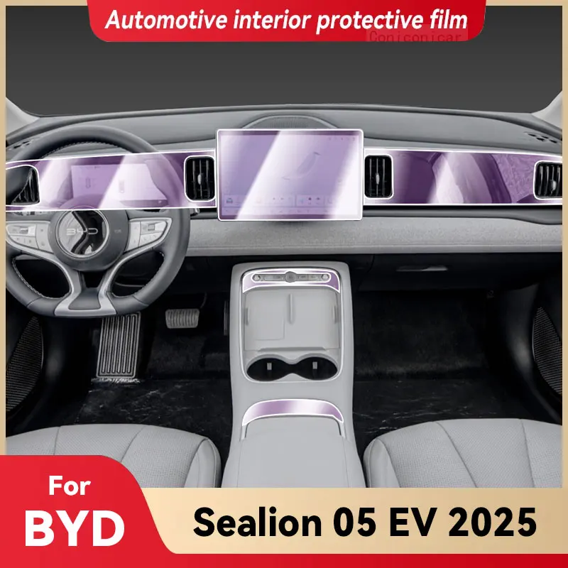 Для BYD SEALION 05 EV 2025 салон автомобиля, центральная консоль, защитная пленка для инструментов, наклейка против царапин, аксессуары
Для BYD SEALION 05 EV 2025 салон автомобиля, центральная консоль, защитная пленка для инструментов, наклейка против царапин, аксессуары