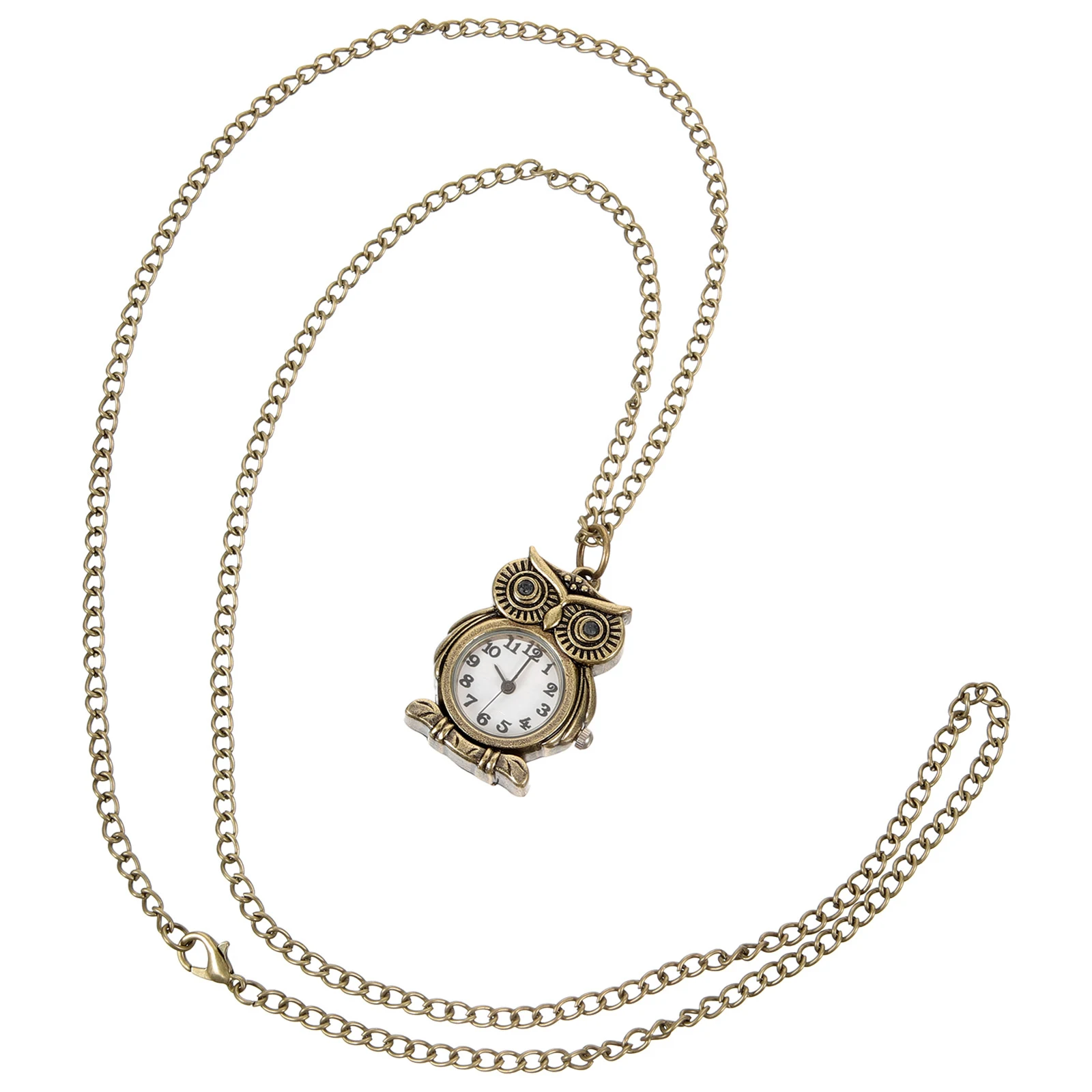 Owl Pocket Watch Retro Decorative Jewelry for Women Men Students Small Size Metal Digital Quartz Cat Eye
Owl Pocket Watch Retro Decorative Jewelry for Women Men Students Small Size Metal Digital Quartz Cat Eye