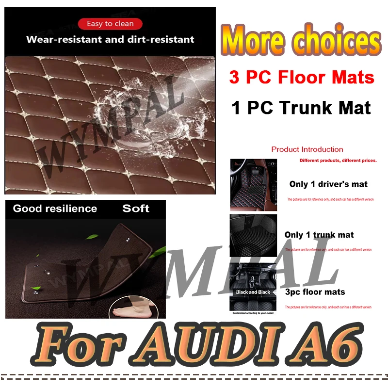 Роскошные автомобильные коврики для AUDI A6 Wagon 2007 2008 2009 2010 2011 2012 2013-2018, изготовленные на заказ автомобильные подушечки для ног, аксессуары, внутренние коврики
Роскошные автомобильные коврики для AUDI A6 Wagon 2007 2008 2009 2010 2011 2012 2013-2018, изготовленные на заказ автомобильные подушечки для ног, аксессуары, внутренние коврики