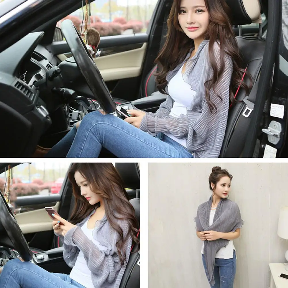 1pc Sleeve Shawl Women's Arm Sleeves Sleeves Arm Protective Driving Sleeve Sleeves Chiffon D1h9
1pc Sleeve Shawl Women's Arm Sleeves Sleeves Arm Protective Driving Sleeve Sleeves Chiffon D1h9