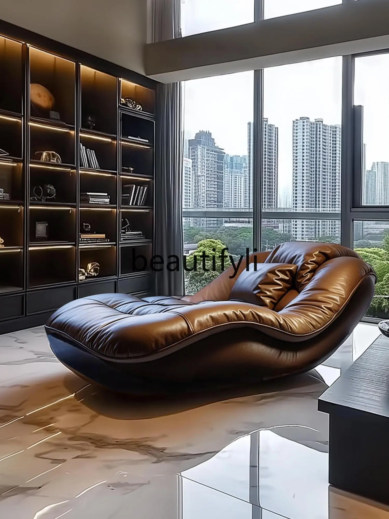 Sofa Lazy Chair High-end leather reclining reclining reclining chair in master bedroom
Sofa Lazy Chair High-end leather reclining reclining reclining chair in master bedroom
