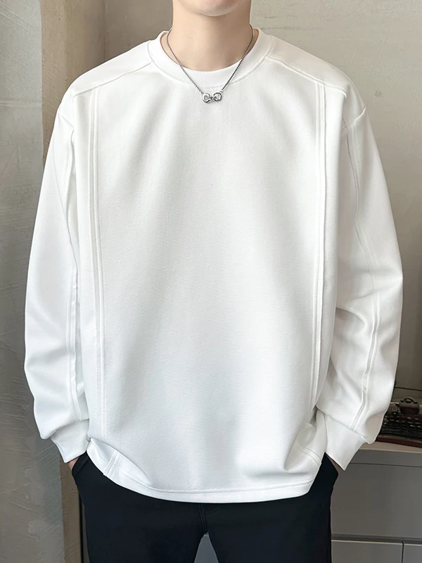 Advanced Sensation Pure Color round Neck Sweatshirt Long Sleeve Base Layer Casual Style Spring Autumn Fashionable Youthwear
Advanced Sensation Pure Color round Neck Sweatshirt Long Sleeve Base Layer Casual Style Spring Autumn Fashionable Youthwear