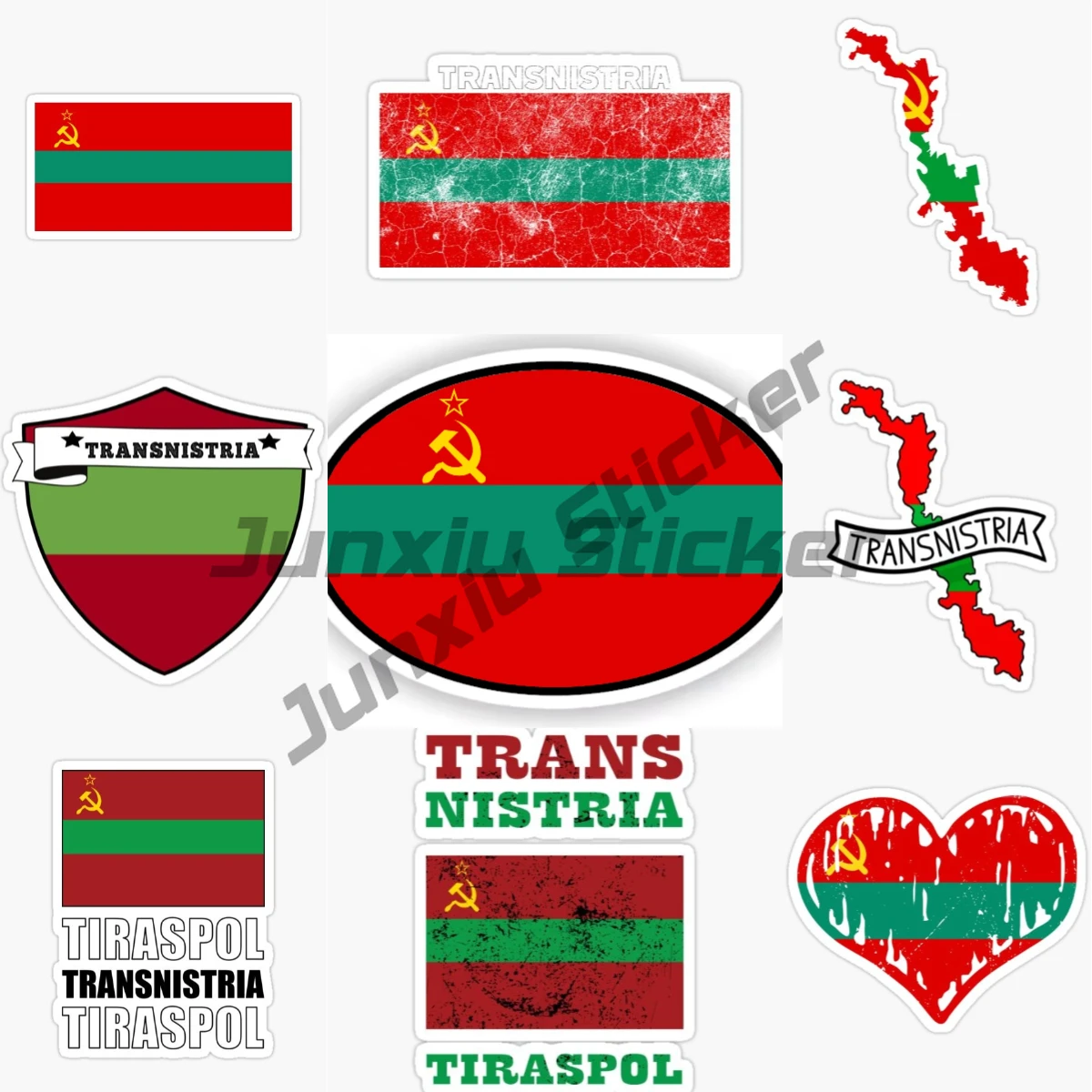 Transnistria Vinyl Self-adhesive Car Sticker Suitable for Motorcycle Car Laptop Refrigerator Decoration Decal
Transnistria Vinyl Self-adhesive Car Sticker Suitable for Motorcycle Car Laptop Refrigerator Decoration Decal