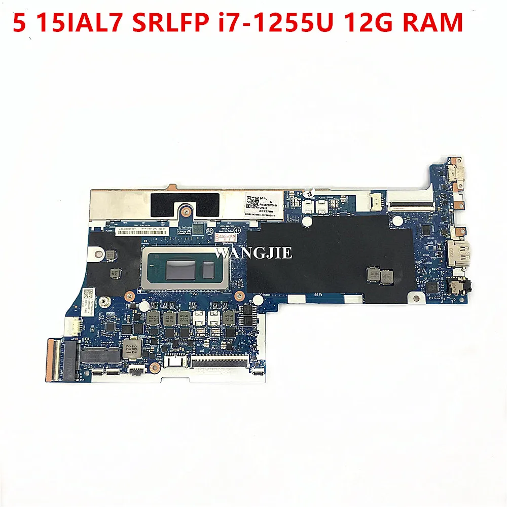 NM-E401 Материнская плата для ноутбука Lenovo 5 15IAL7 5B21H70694 с SRLFP i7-1255U 12 ГБ ОЗУ 100% полностью протестирована
NM-E401 Материнская плата для ноутбука Lenovo 5 15IAL7 5B21H70694 с SRLFP i7-1255U 12 ГБ ОЗУ 100% полностью протестирована