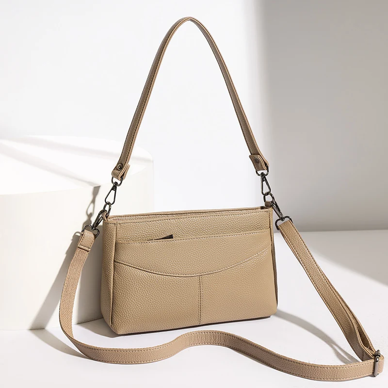 Women's Large Capacity Shoulder Bag Wear-Resistant Genuine Leather Exquisite Workmanship Crossbody Underarm Bag сумка y2k
Women's Large Capacity Shoulder Bag Wear-Resistant Genuine Leather Exquisite Workmanship Crossbody Underarm Bag сумка y2k