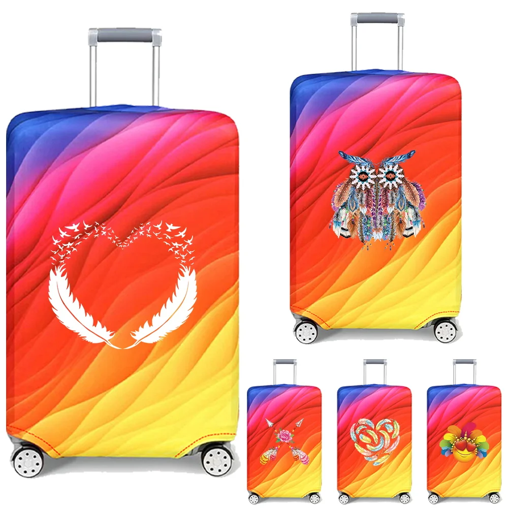 Luggage Covers 18-32inch Protector Travel Luggage Suitcase Protective Cover Stretch Dust Covers Print Feather Pattern Series
Luggage Covers 18-32inch Protector Travel Luggage Suitcase Protective Cover Stretch Dust Covers Print Feather Pattern Series