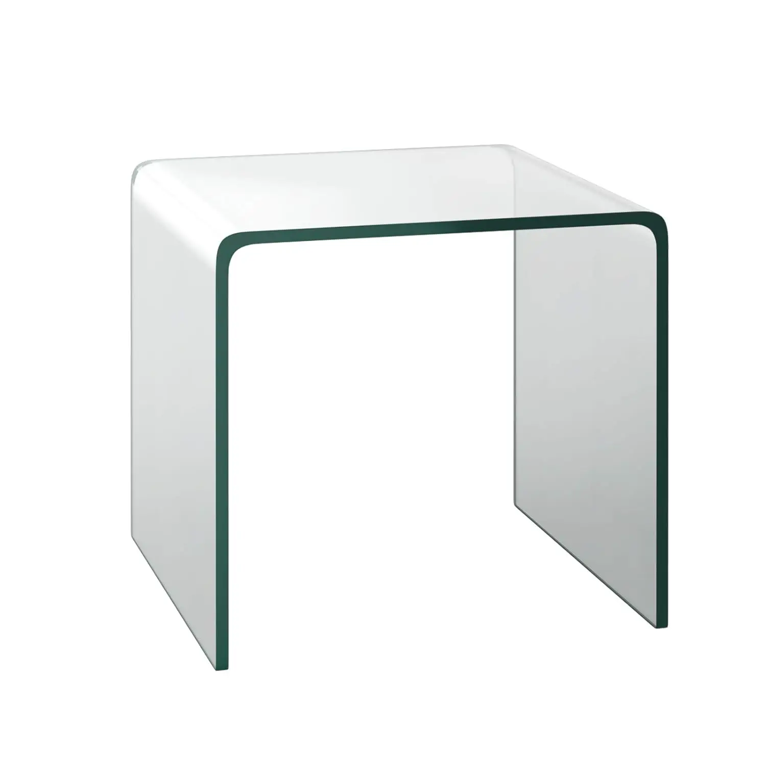 Tempered Glass End Table Waterfall Edges Non-Slip Pad 18x18x16 No Assembly Living Room Bedroom Office, Customized
Tempered Glass End Table Waterfall Edges Non-Slip Pad 18x18x16 No Assembly Living Room Bedroom Office, Customized