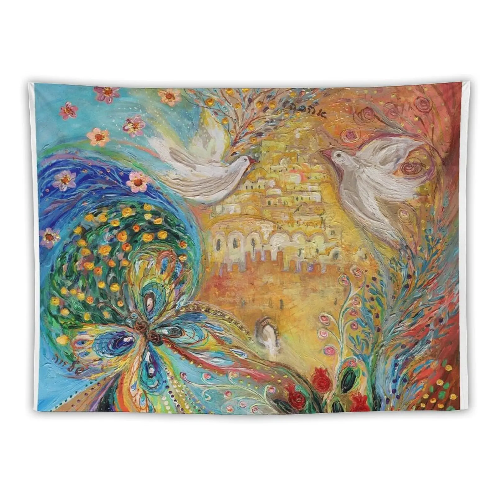 The Fateful Holidays. Sukkot Tapestry Home Decor Accessories Decorative Wall Wall Decoration Tapestry
The Fateful Holidays. Sukkot Tapestry Home Decor Accessories Decorative Wall Wall Decoration Tapestry