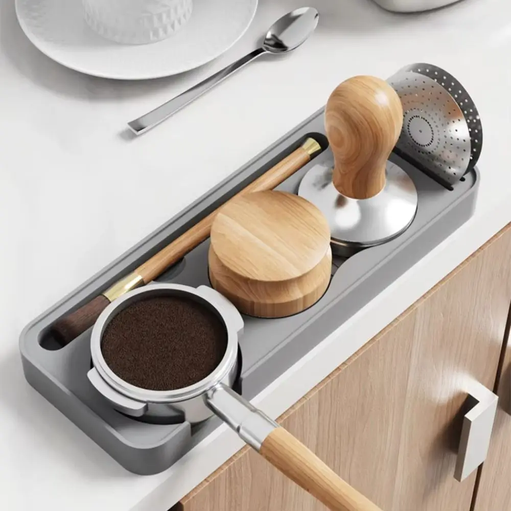 Non Slip Surface Silicone Coffee Tamper Pad Space Saving Easy to clean Coffee Powder Press Seat Powder Distributor Base
Non Slip Surface Silicone Coffee Tamper Pad Space Saving Easy to clean Coffee Powder Press Seat Powder Distributor Base