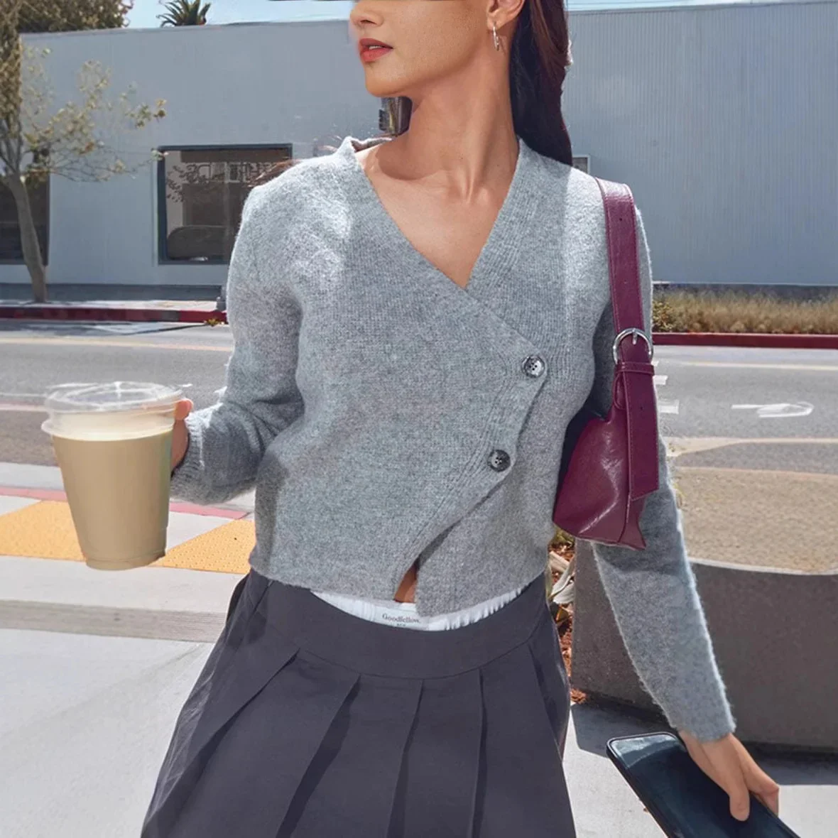 Casual Knitted V-neck Slim Cardigan Women Solid Long Sleeve Single Breasted Sweater 2024 Autumn New Elegant Lady Cozy Knitwear
Casual Knitted V-neck Slim Cardigan Women Solid Long Sleeve Single Breasted Sweater 2024 Autumn New Elegant Lady Cozy Knitwear