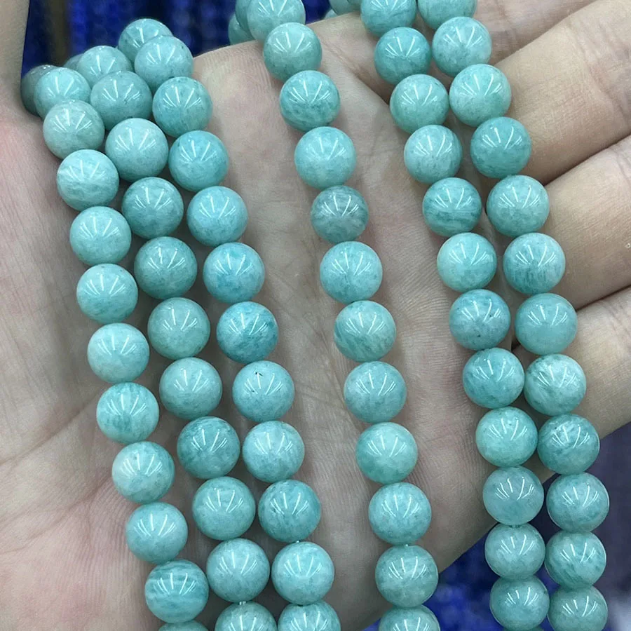 8mm 10mm Natural Crystal Amazonite Round Stone Loose Beads For DIY Handmade Bracelet Necklace Accessories 15''
8mm 10mm Natural Crystal Amazonite Round Stone Loose Beads For DIY Handmade Bracelet Necklace Accessories 15''