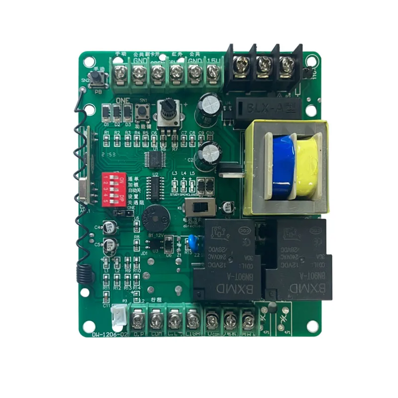 Universal Electric Door Opener Motherboard Remote Control Automatic Door Opener Controller
Universal Electric Door Opener Motherboard Remote Control Automatic Door Opener Controller