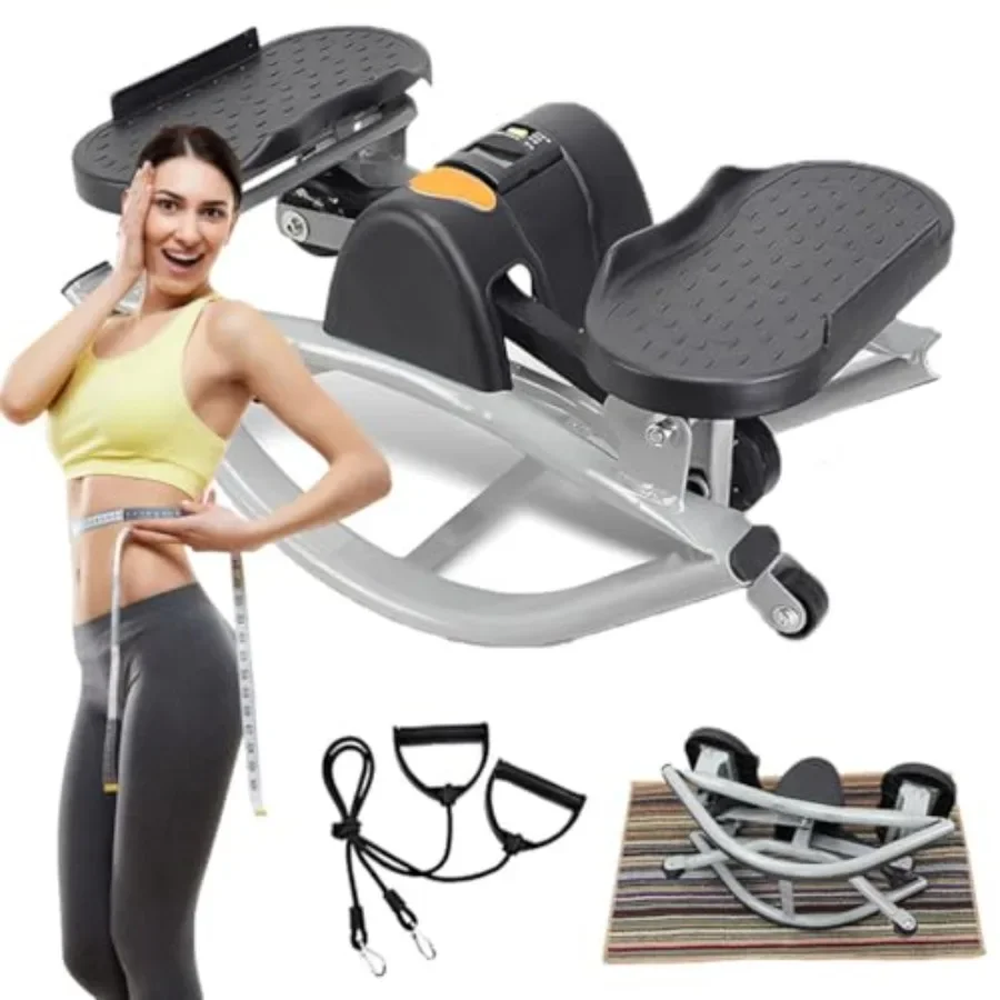 U-Shaped Rock Stepper Machine for Home Workout: Steel Frame, Black/Gray, Low-Impact Full-Body Fitness with Digital Monitor Resi
U-Shaped Rock Stepper Machine for Home Workout: Steel Frame, Black/Gray, Low-Impact Full-Body Fitness with Digital Monitor Resi