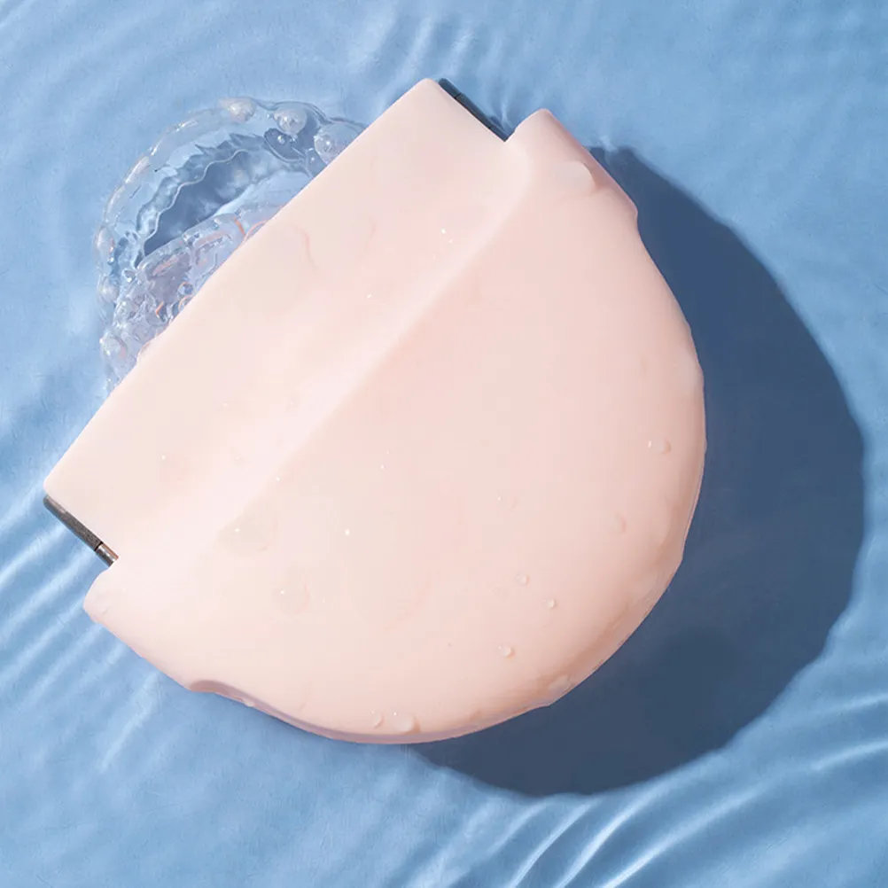 Маленький футляр для зубных протезов из прочного силикона, компактный портативный дорожный контейнер для хранения брекетов и протезов
Маленький футляр для зубных протезов из прочного силикона, компактный портативный дорожный контейнер для хранения брекетов и протезов