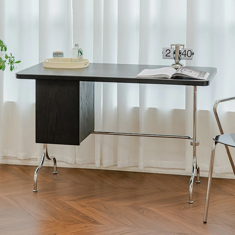 Modern desk with drawers Stainless steel desk Computer desk Bauhaus small apartment study
Modern desk with drawers Stainless steel desk Computer desk Bauhaus small apartment study