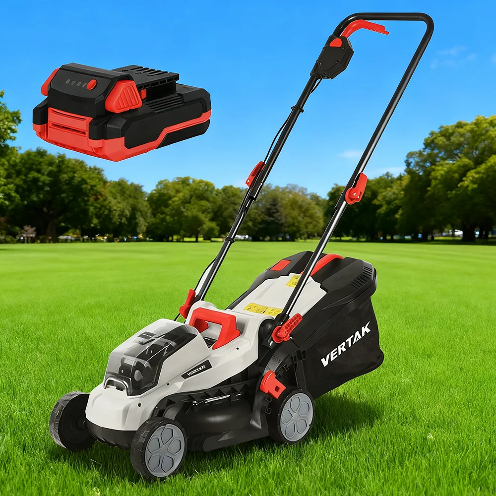 For 2*20V Cordless Lithium-Ion Lawn Mower Lightweight Adjustable Height Electric Grass Cutter Folding Handle for DIY Garden
For 2*20V Cordless Lithium-Ion Lawn Mower Lightweight Adjustable Height Electric Grass Cutter Folding Handle for DIY Garden