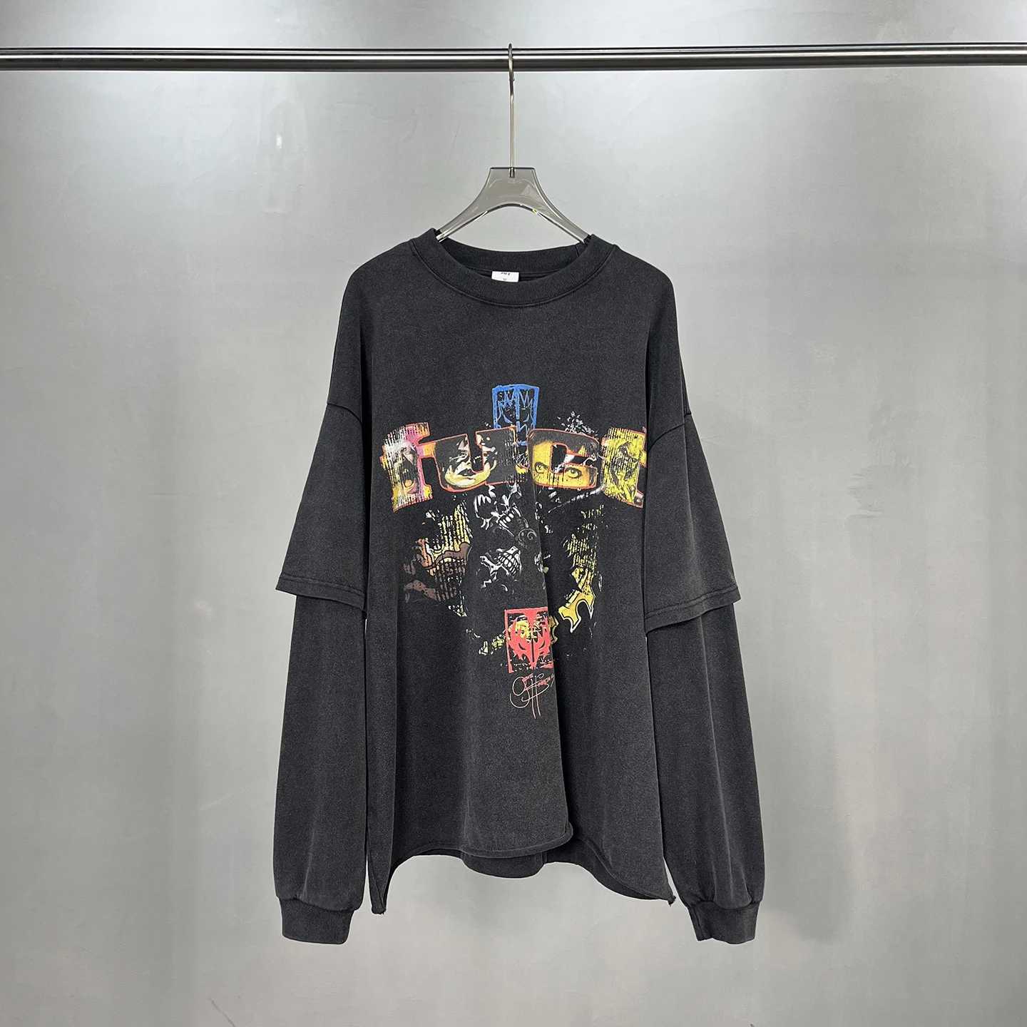 Футболка Artiemaster American Street Sle Long Sve в стиле ретро с круглым принтом Ne, повседневный свободный крой ex Top
Футболка Artiemaster American Street Sle Long Sve в стиле ретро с круглым принтом Ne, повседневный свободный крой ex Top