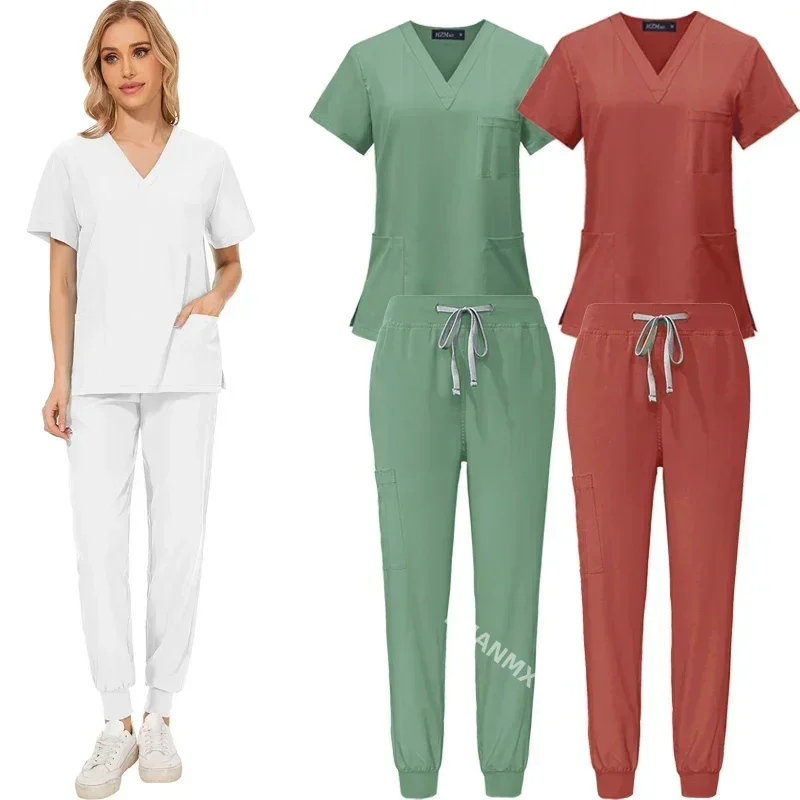 Multicolor Unisex Short Sleeved Pharmacy Nurse Uniform Hospital Doctor Workwear Oral Dental Surgery Uniforms Medical Scrubs Sets
Multicolor Unisex Short Sleeved Pharmacy Nurse Uniform Hospital Doctor Workwear Oral Dental Surgery Uniforms Medical Scrubs Sets