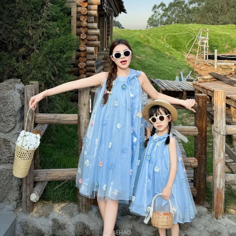 Like Mother Like Daughter Dresses Frock Women Mom and Flower Girl Blue Tulle Tutu Dress for Weddings Birthday Party Holiday Look
Like Mother Like Daughter Dresses Frock Women Mom and Flower Girl Blue Tulle Tutu Dress for Weddings Birthday Party Holiday Look